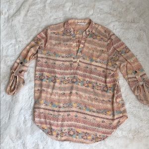 Lush V-sionary blouse